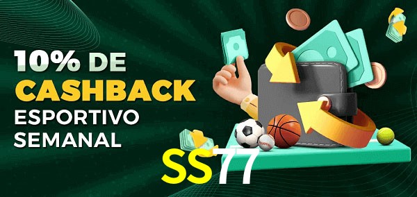 10% de bônus de cashback na SS77
